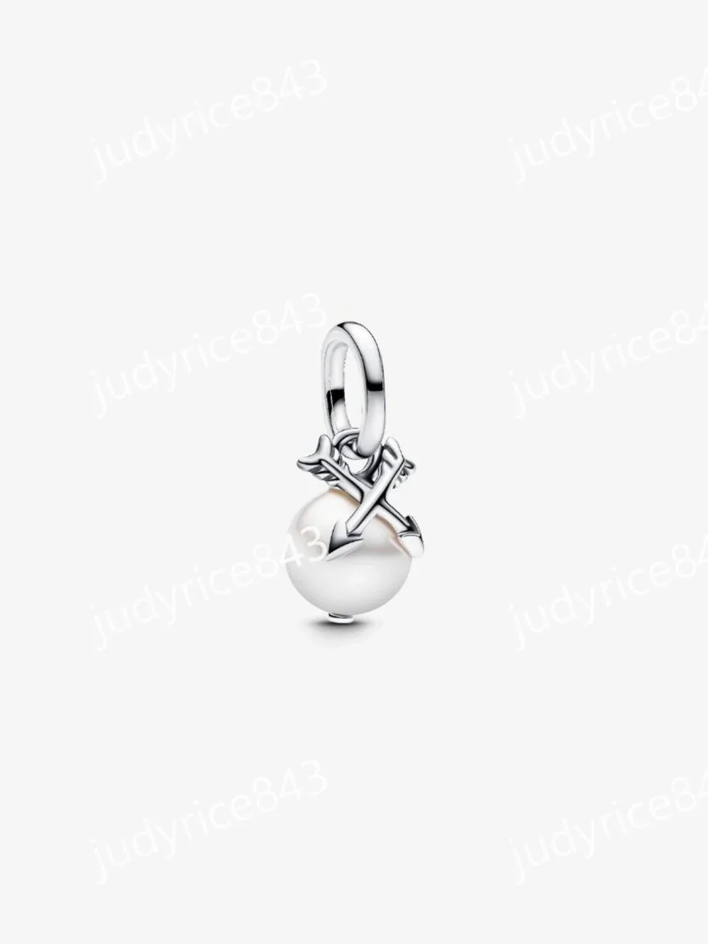 Pandora Pearl & Arrows Mini Dangle Charm